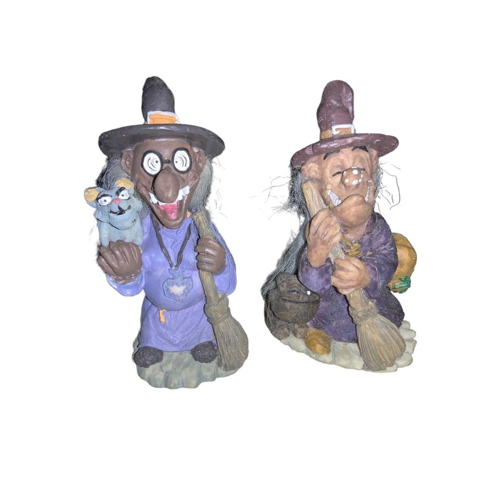 Halloween Witch Figurines set of 2